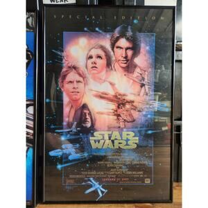 Star Wars Original 1997 Special Edition Custom Framed Poster